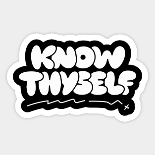 Know Thyself Sticker